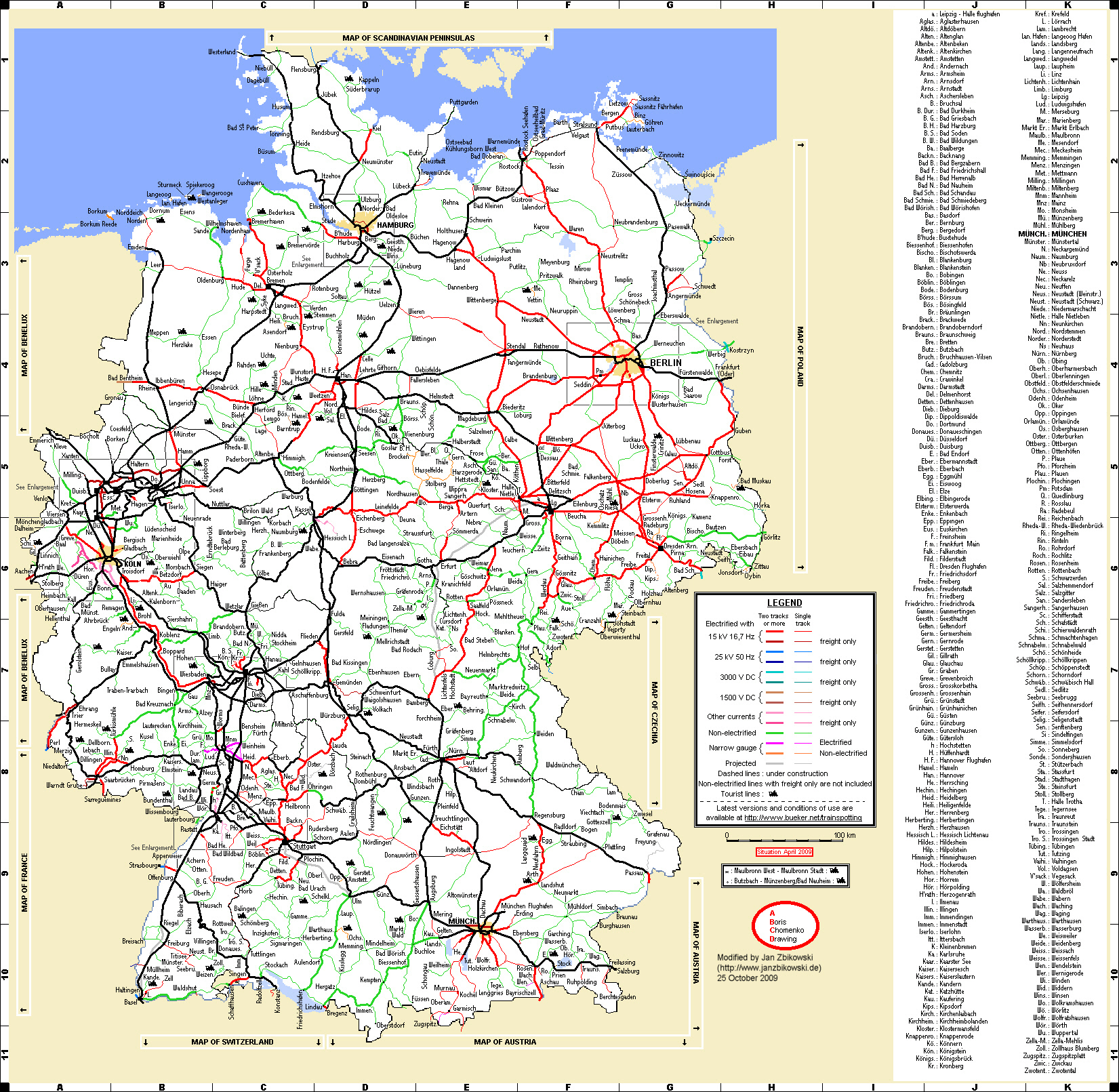 Die Bahn Karte | creactie