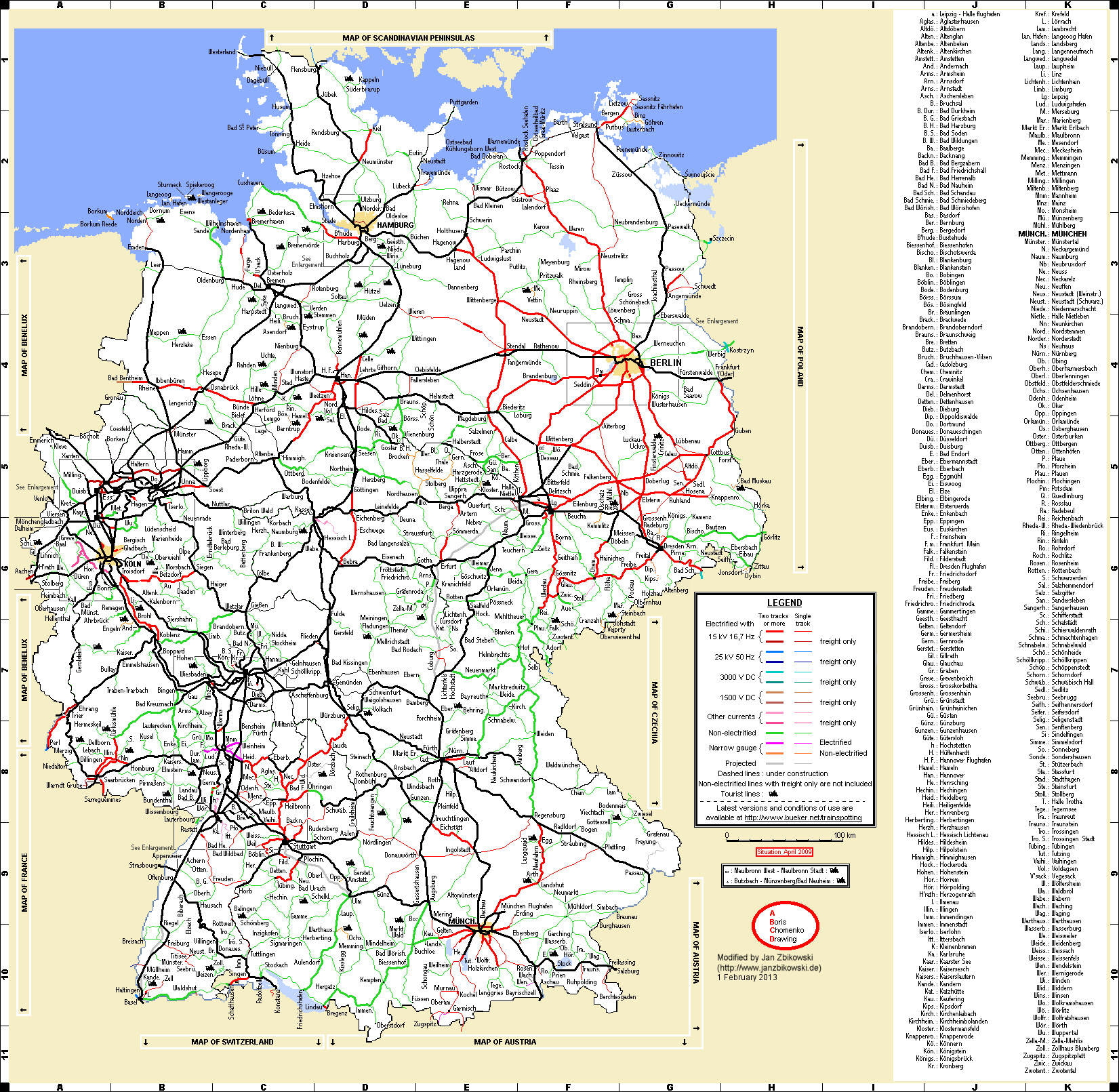 ?Einfärbbare Deutschlandkarte bzw. Europakarte für