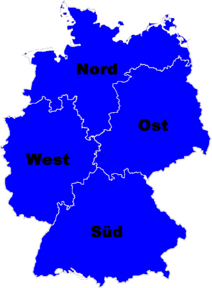 Gebiet liegt außerhalb Deutschlands