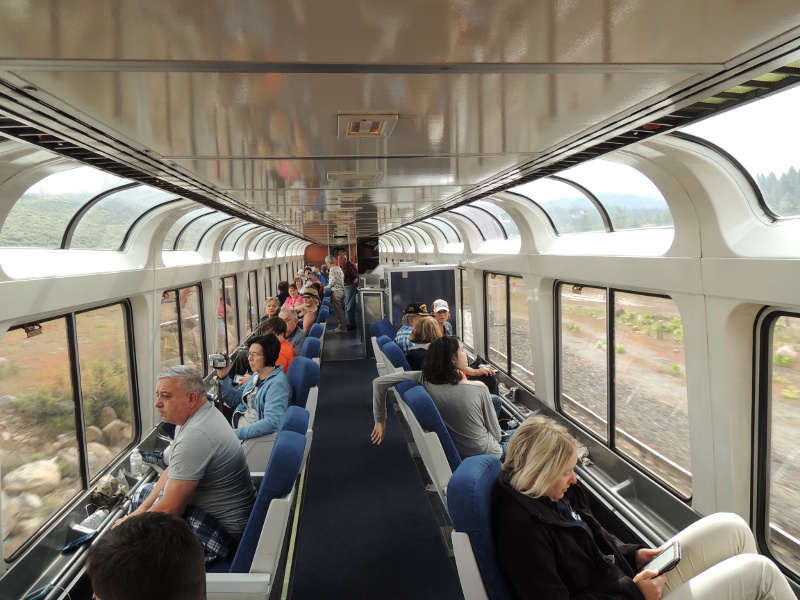 Panoramawagen im California Zephyr