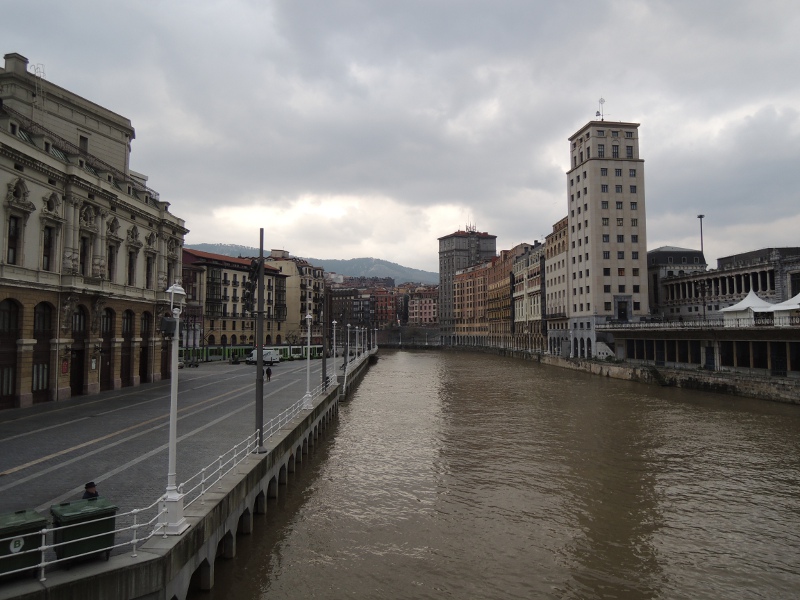 Stadtansicht in Bilbao