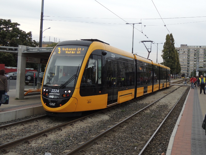 CAF Urbos in Budapest