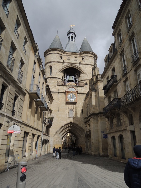 In der Altstadt von Bordeaux