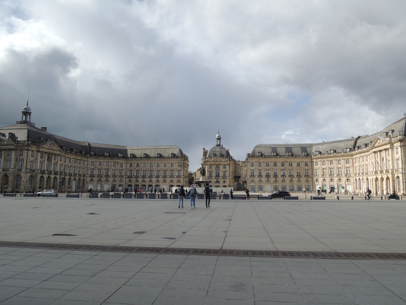 Place de la Bourse in Bordeaux