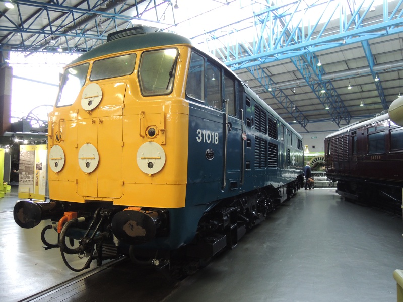 Diesellok im National Railway Museum