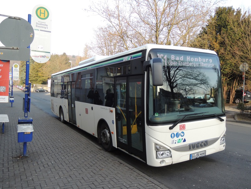 BVH-Bus in Königstein Stadtmitte