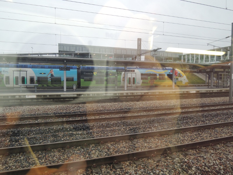 Bahnhof Champagne-Ardennes mit Anschluss-TER