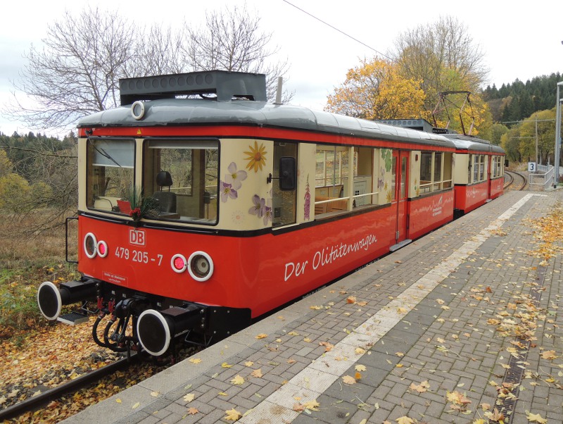 Olitätenwagen der Oberweißbacher Bergbahn