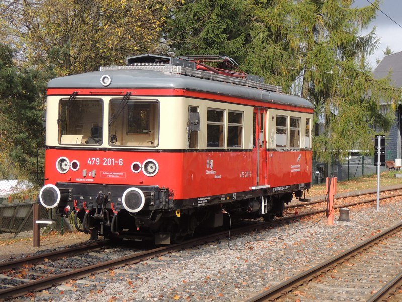 Flachstreckenwagen der Oberweißbacher Bergbahn