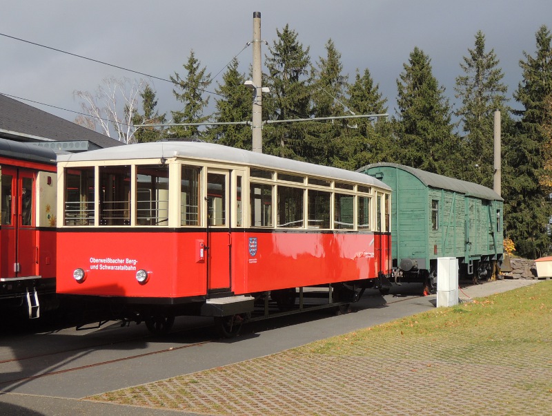 Personenwagen der Oberweißbacher Bergbahn