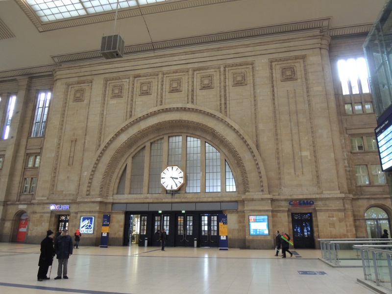 Querbahnsteig von Leipzig Hbf