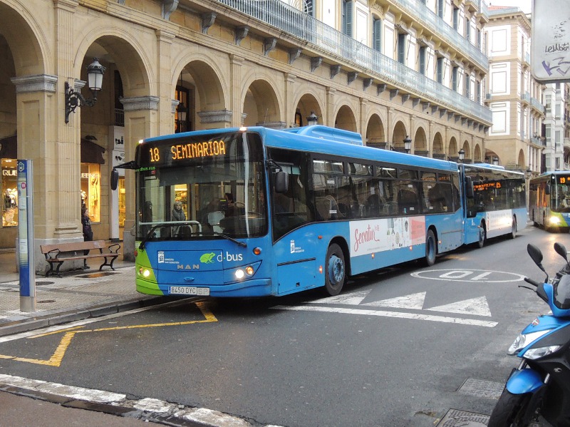 Dbus in Donostia-San Sebastián