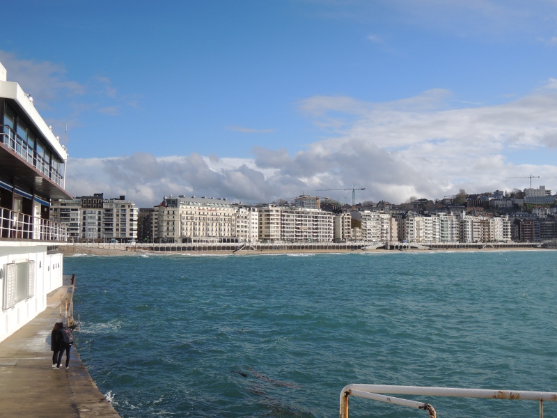 Stadtansicht von Donostia-San Sebastián