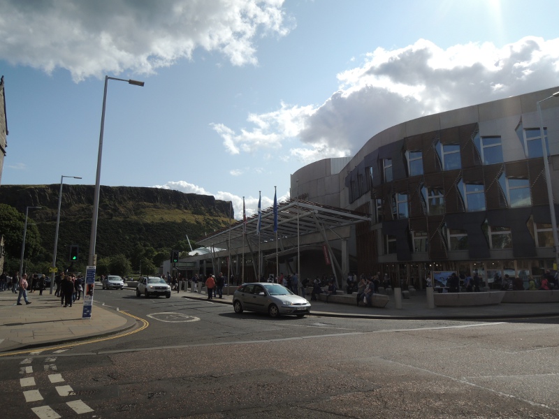 Schottisches Parlament in Edinburgh