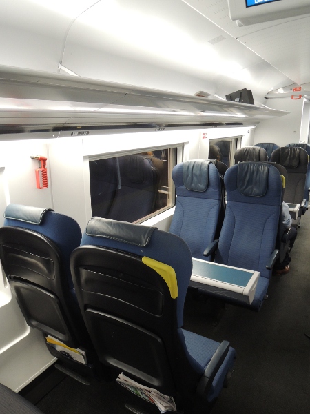 2. Klasse im Eurostar 320