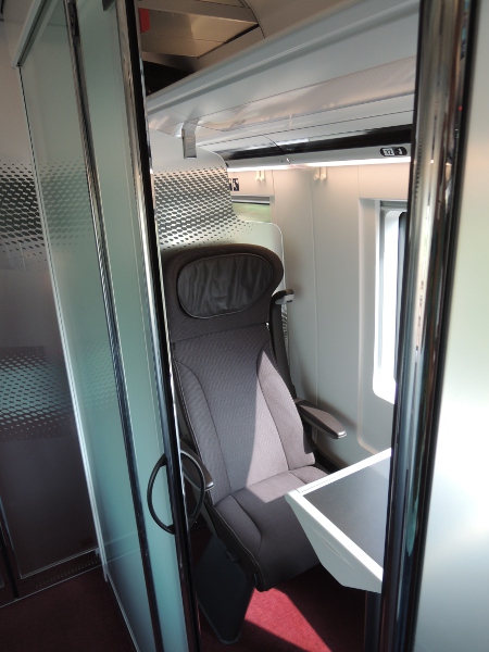 1. Klasse im Eurostar 320