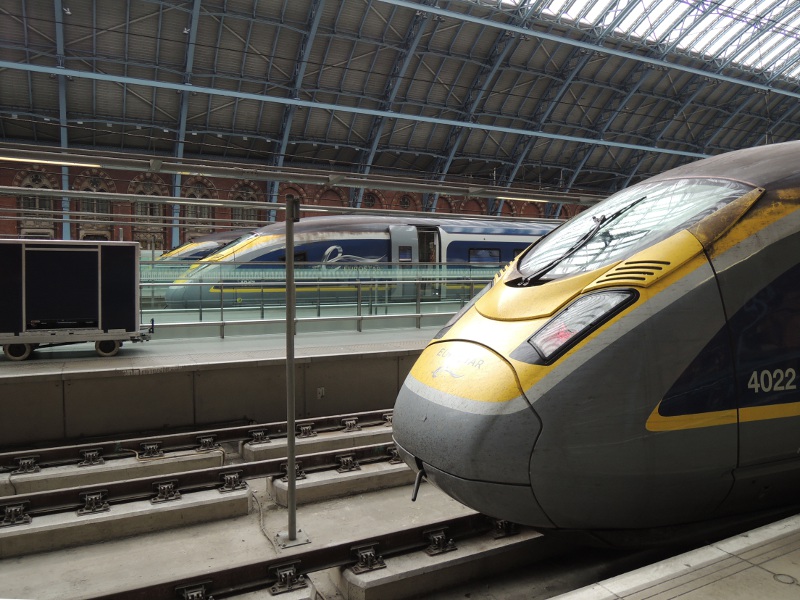 Eurostar 320 in St Pancras