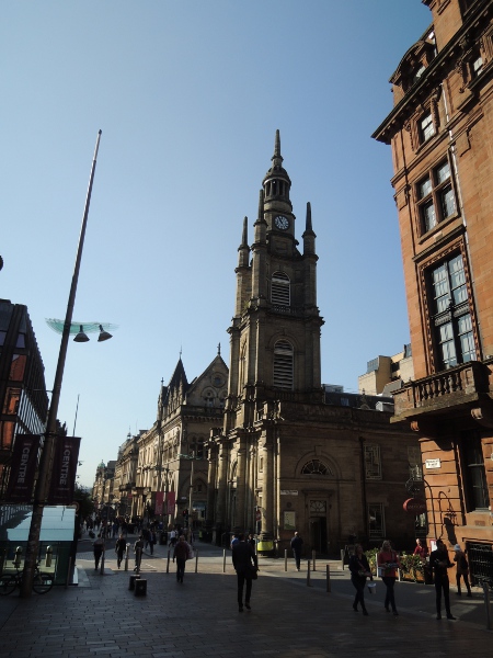 Haupteinkaufsstraße in Glasgow