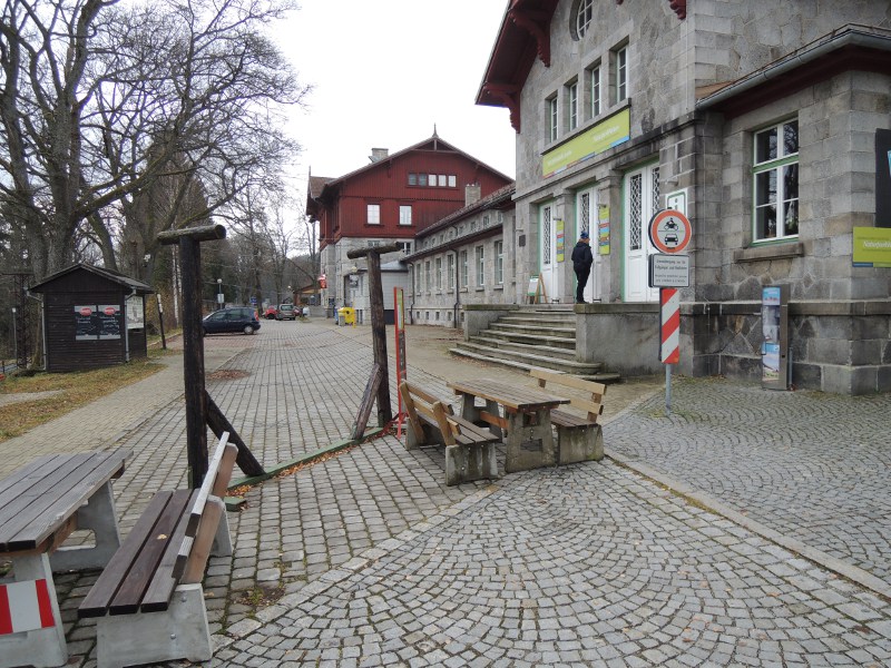 Bahnhof Bayerisch Eisenstein/Železná Ruda-Alžbětín