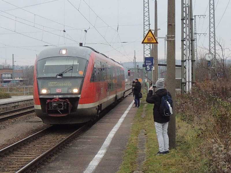 Bereitstellung der Pfefferminzbahn in Großheringen