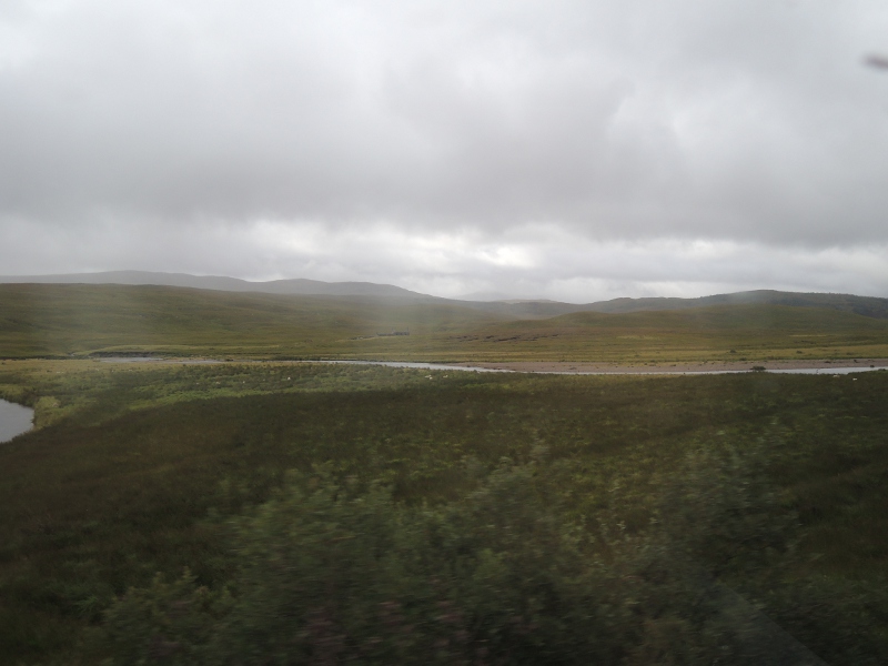 Landschaft auf dem Weg nach Kyle of Lochalsh