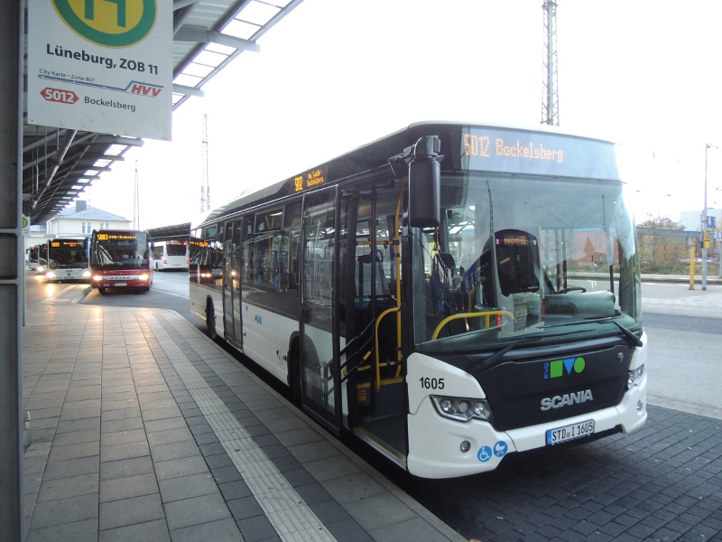 Scania-Bus der KVG Stade