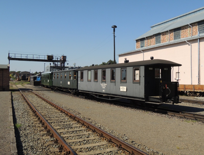 Schmalspur-Personenwagen der Mansfelder Bergwerksbahn