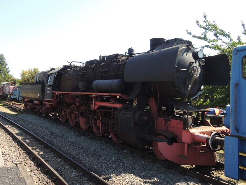 Normalspur-Dampflok der Mansfelder Bergwerksbahn