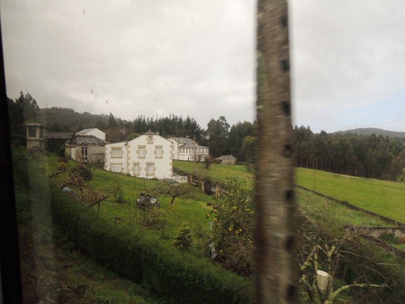 Landschaft zwischen Oviedo und Ferrol