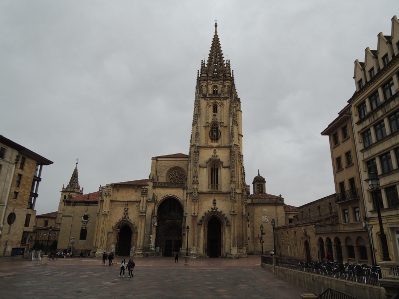 In der Altstadt von Oviedo