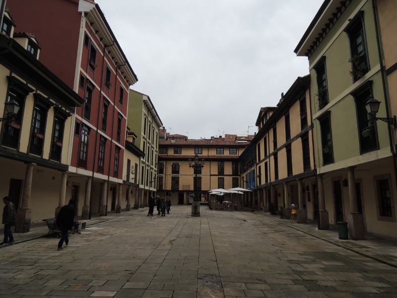 In der Altstadt von Oviedo