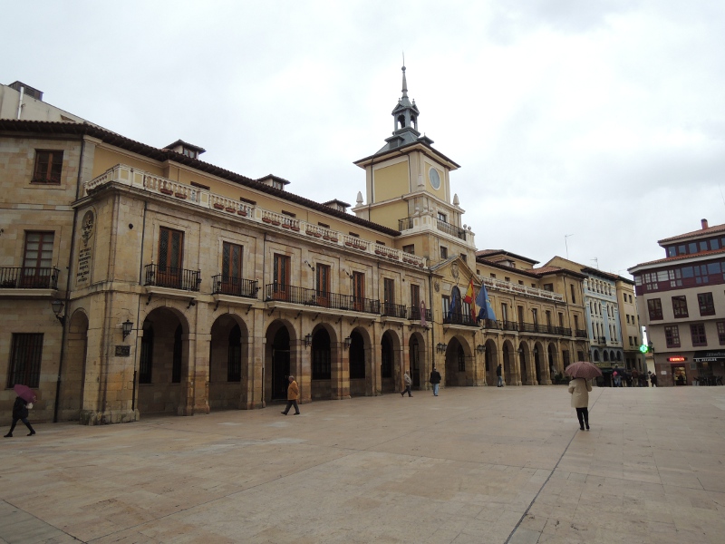 In der Altstadt von Oviedo