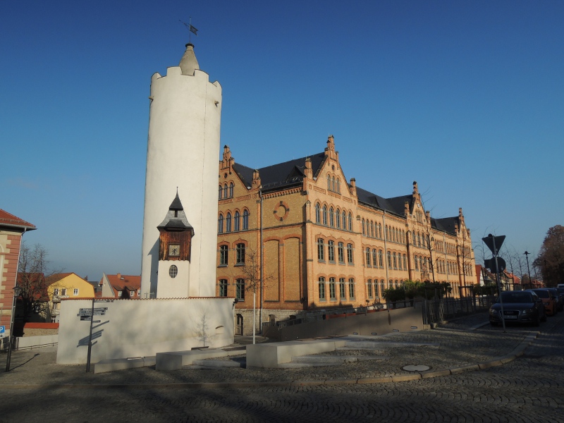 Weißer Turm in Pößneck