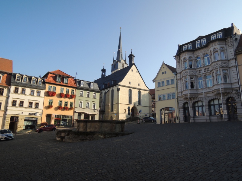 Marktplatz in Pößneck