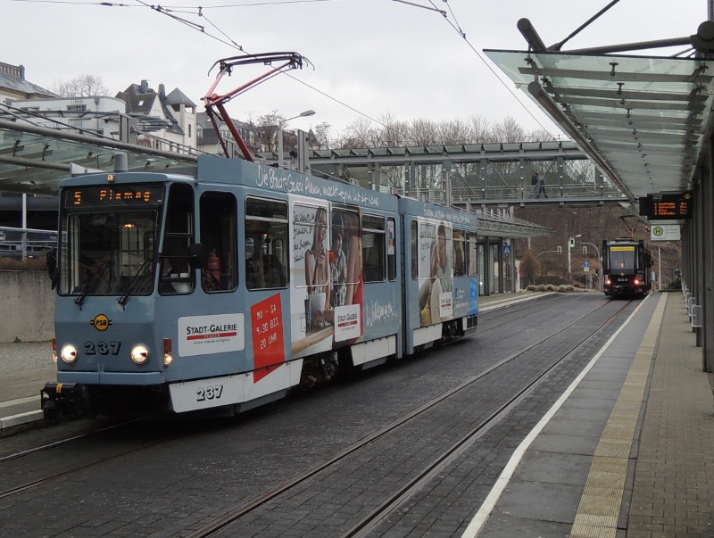 KT4D der Plauener Straßenbahn