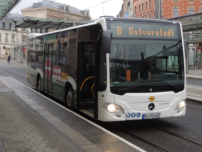 Citaro II der Plauener Straßenbahn