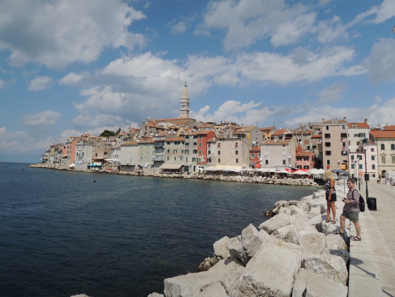 Blick auf die Altstadt von Rovinj