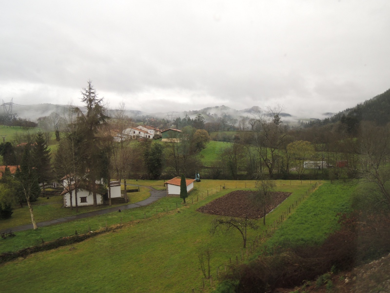 Landschaft zwischen Santander und Oviedo