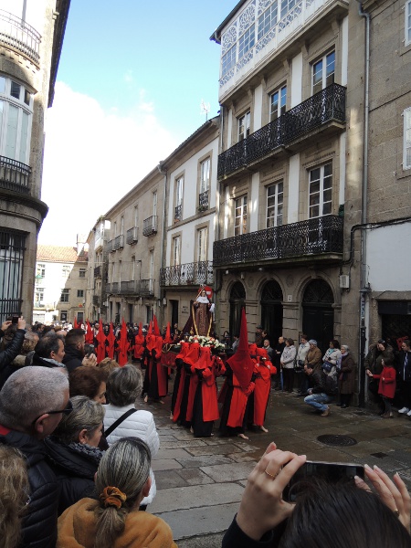 Palmsonntagsprozession in Santiago de Compostela