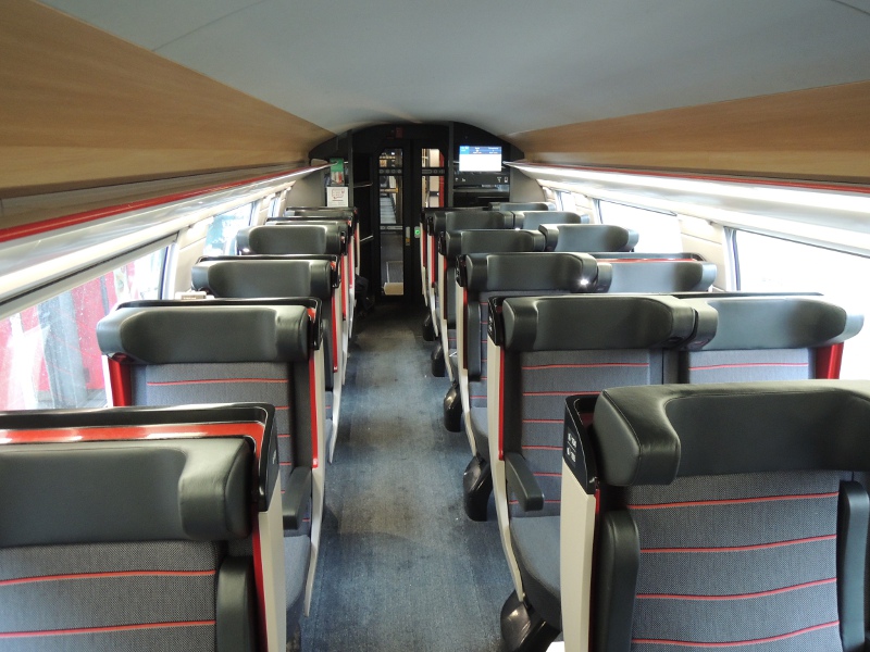 1. Klasse im TGV Duplex