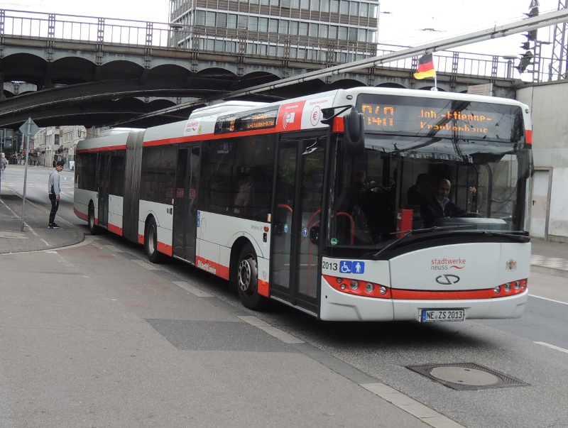 Bus der Stadtwerke Neuss