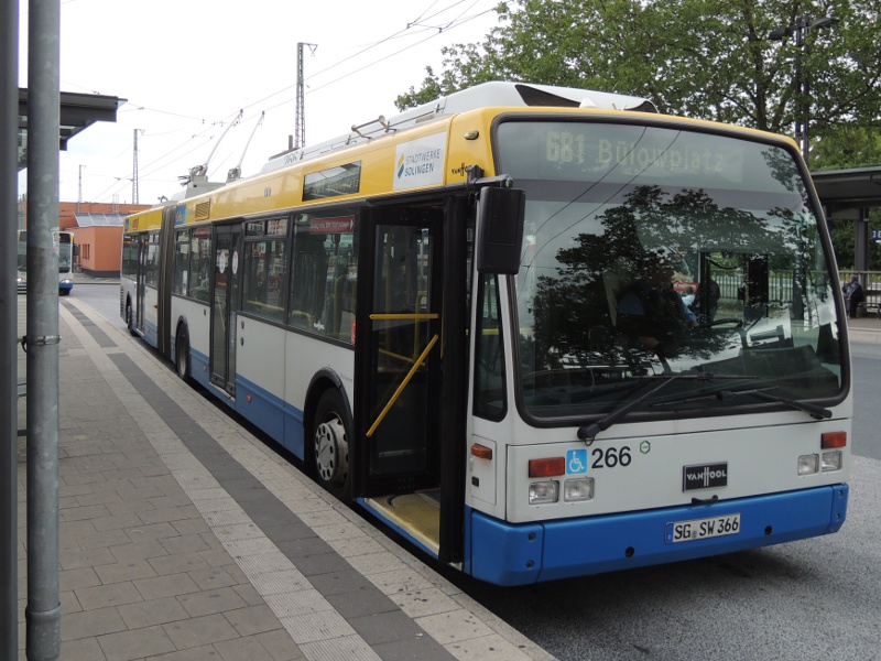 Van-Hool-Obus der Stadtwerke Solingen