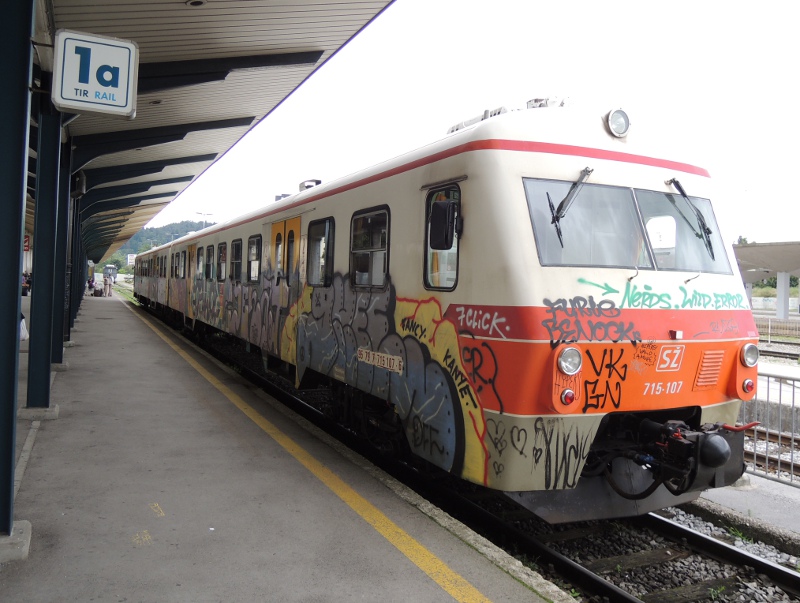 Nahverkehrstriebwagen in Ljubljana