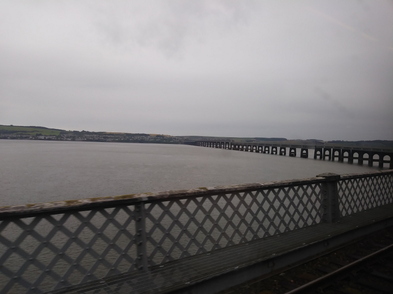 Fahrt über die Tay Bridge