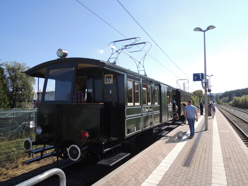 Triebwagen Zeug Christe der Trossinger Eisenbahn