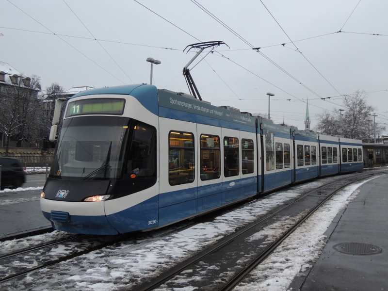 Cobra-Straßenbahn der VBZ