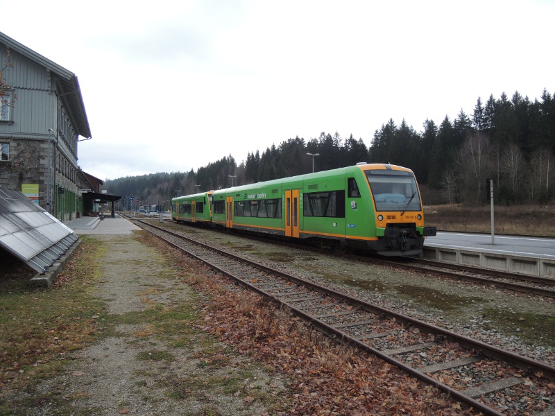 Waldbahnzug in Bayerisch Eisenstein