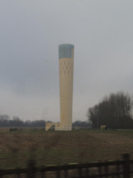 Wasserturm in der Nähe von Lauterbourg