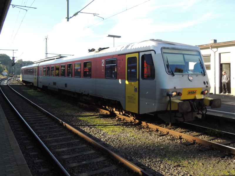628er der Westerwaldbahn auf der Hellertalbahn